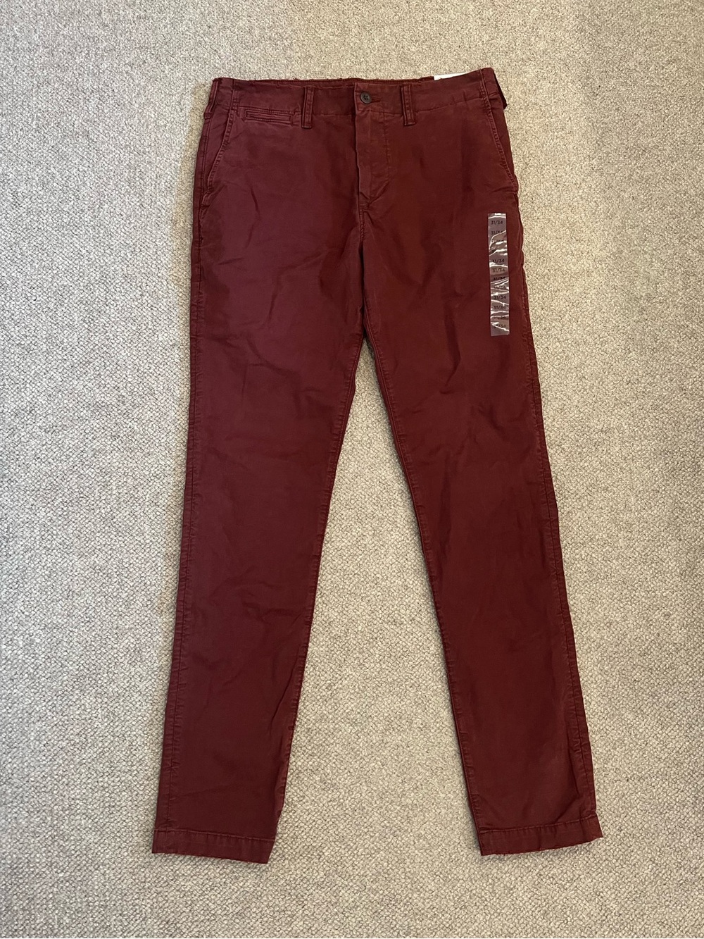 American Eagle Slim Lived-In Khakis